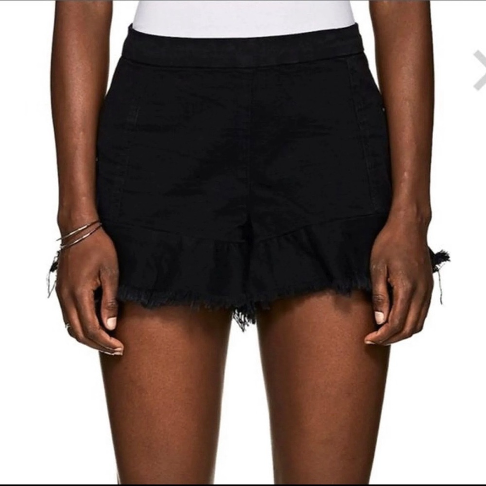 Blank NYC high Rise Wedge Short.  Black.  Size 26.